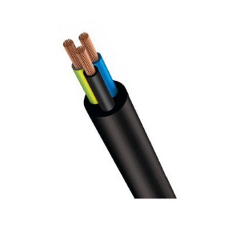 Cabo Eletrico 3x0.50mm Preto 300 Metros