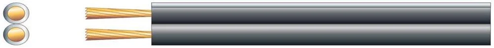 Economy Fig 8 Speaker Cable, 2 X (13 X 0.2mm&atilde;)
