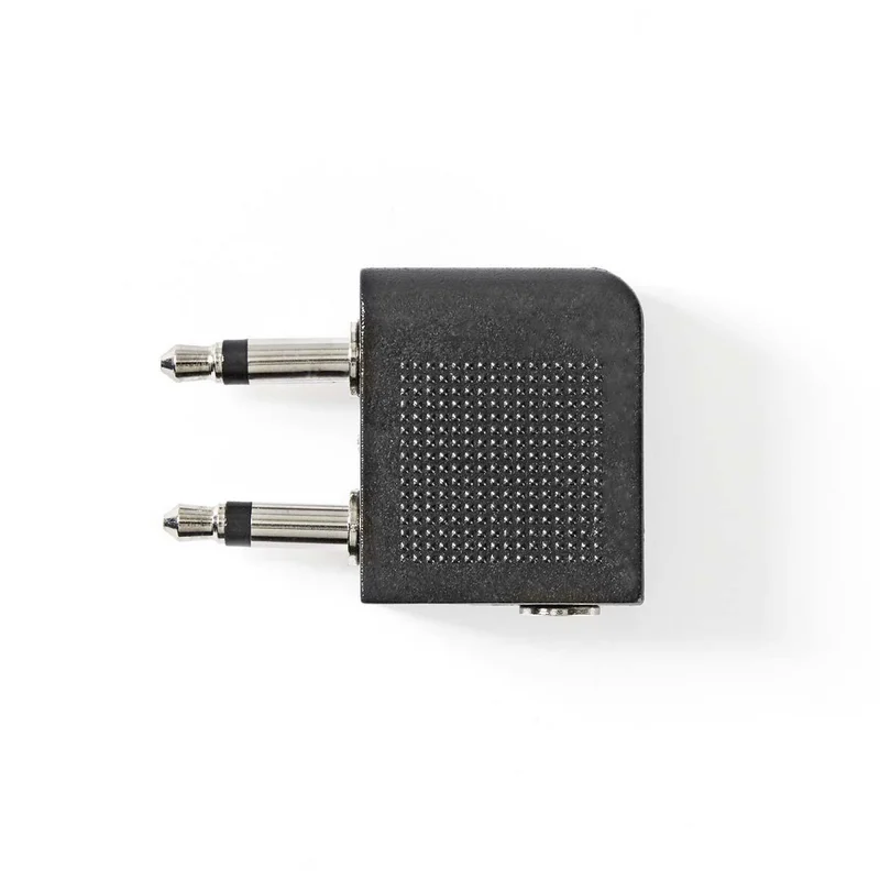 Adaptador 2 Jack 3.5mm Macho para Jack 3.5mm F&ecirc;mea