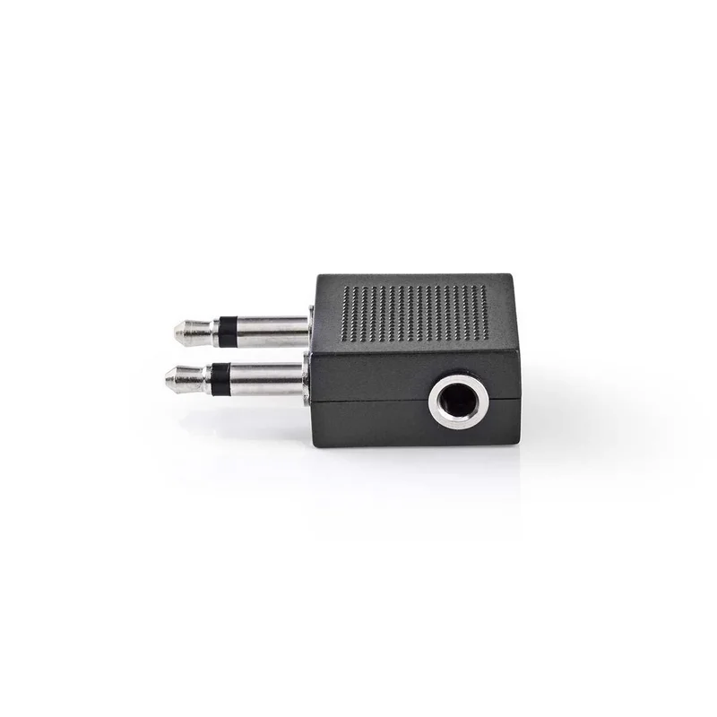 Adaptador 2 Jack 3.5mm Macho para Jack 3.5mm F&ecirc;mea