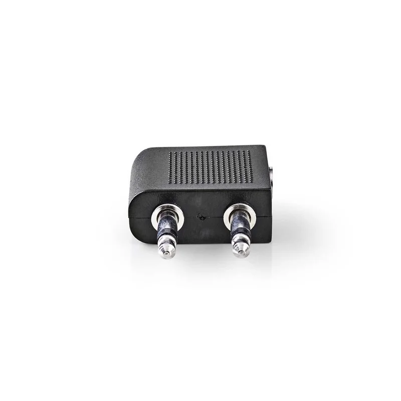 Adaptador 2 Jack 3.5mm Macho para Jack 3.5mm F&ecirc;mea