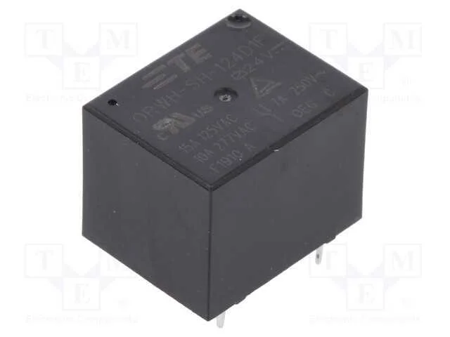 Rel&eacute; Electromagn&eacute;tico Spdt 24vdc 10a/277vac 10a