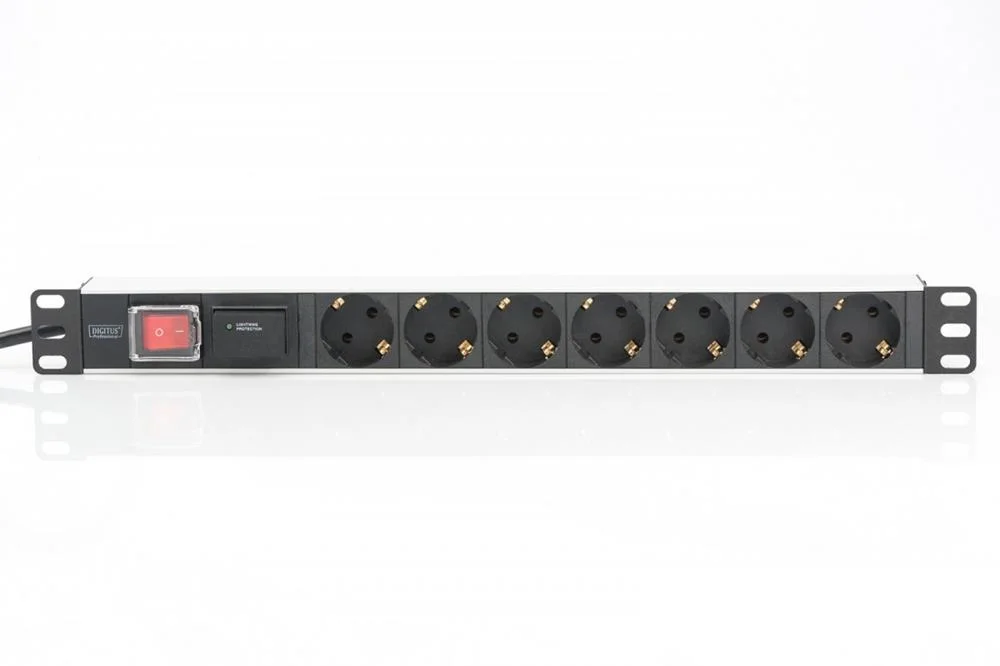 Digitus Regua Tomadas 19" 7xschuko 16a 4000w
