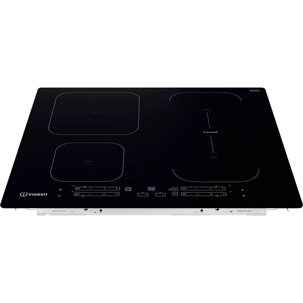 Indesit Ib 65b60 Ne Black Built-In 59 Cm Zone Induction Hob 4 Zone(S)