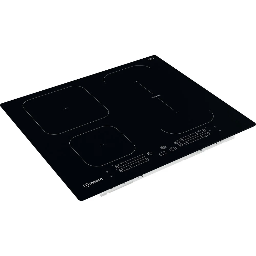 Indesit Ib 65b60 Ne Black Built-In 59 Cm Zone Induction Hob 4 Zone(S)