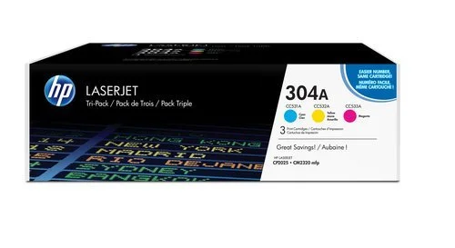Toner Tricolor 304a Hp