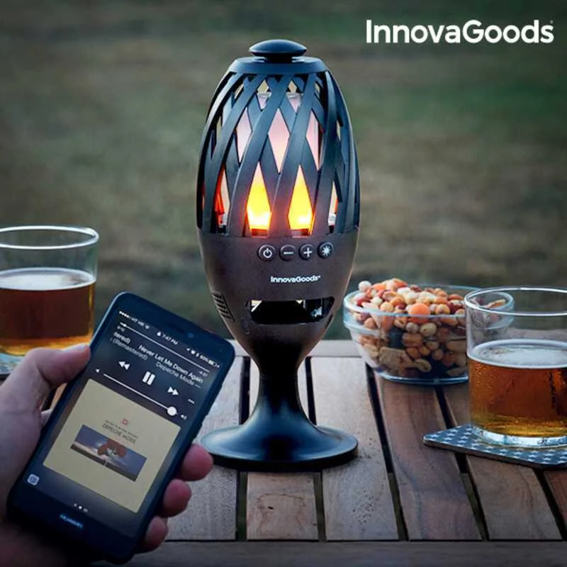 Linterna Led Con Altavoz Bluetooth Innovagoods