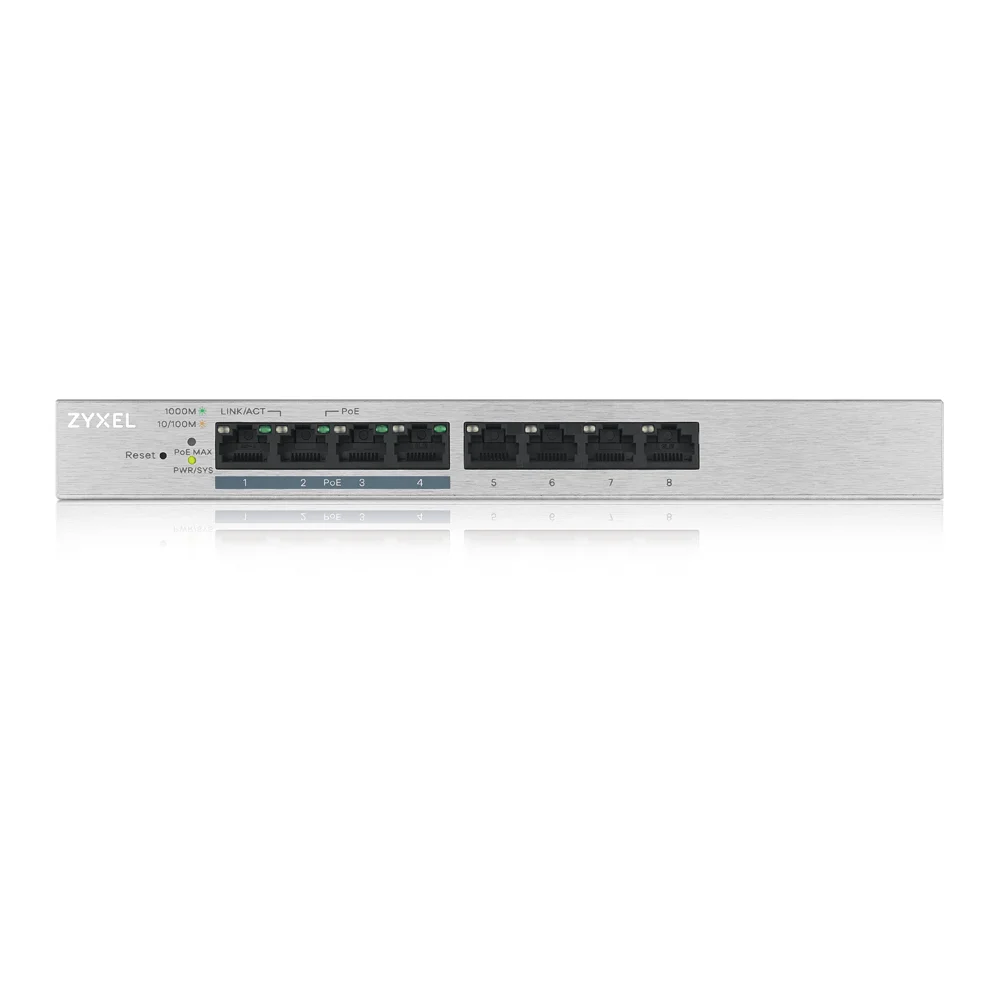 Switch Zyxel Gs1200-8hpv2-Eu0101f