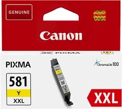 Canon Ink Cart. Cli-581y Xxl F?r Pixma Tr7550/8550/ Ts6150/ 6151/8150/8151/8152/9150/9155 Yellow Ext