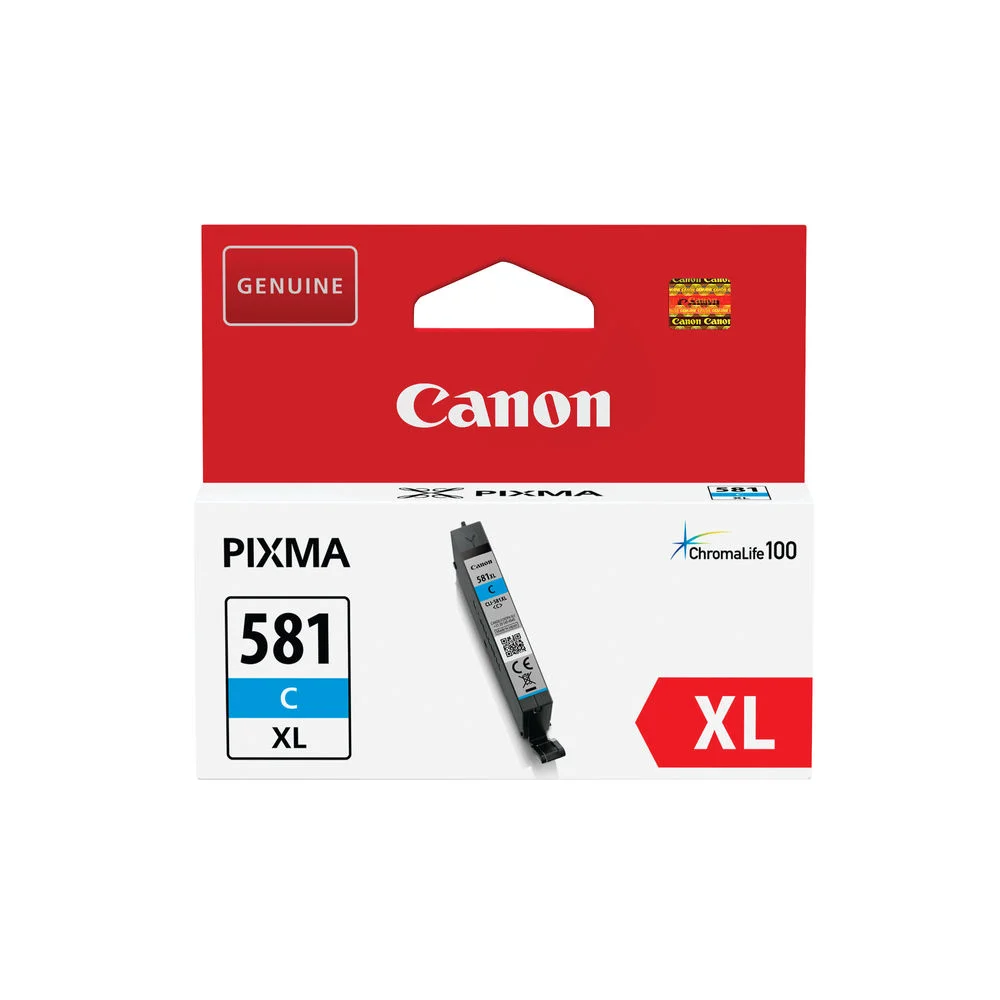 Tinteiro Tinta Original Canon 581xl Ciano