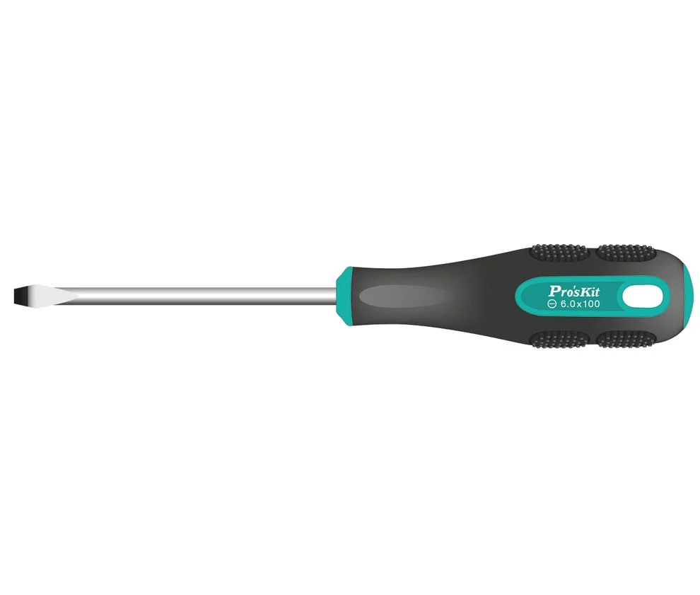 Chave de Fenda de Ponta Plana de 6,0 Mm com Ponta