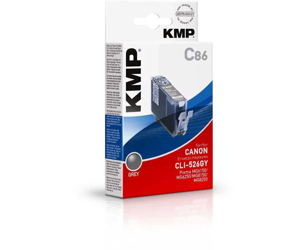 KMP C86 tinteiro          cinza compat&iacute;vel com Ca.