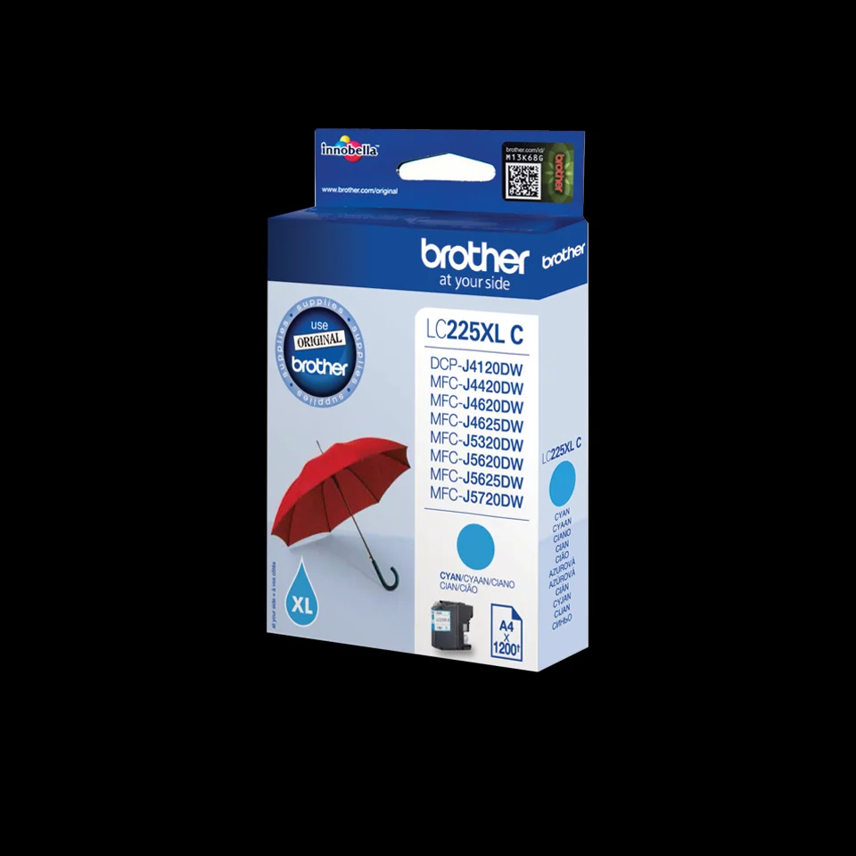 Brother LC-225 XLC ciano