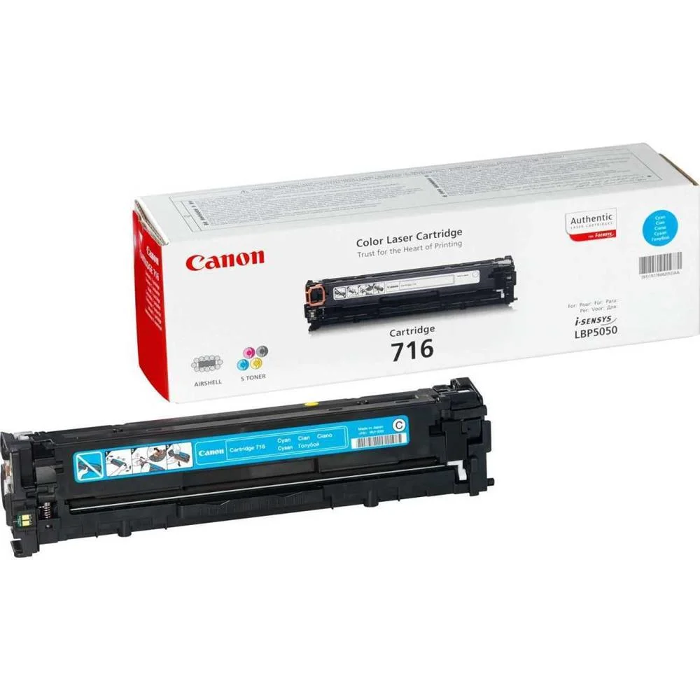 Cartucho de toner Canon 716 C turquesa