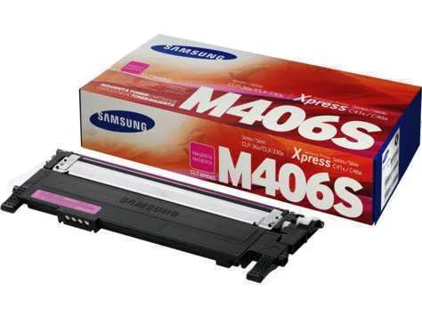 Samsung Toner Clt-M406s F?r Clp-360/365/Clx-3300/3305 Magenta (Clt-M406s/Els) (Su252a)