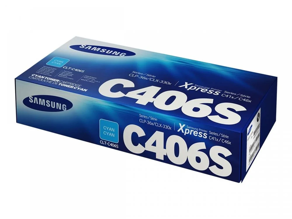 Samsung Toner Clt-C406s F?r Clp-360/365/Clx-3300/3305 Cyan (Clt-C406s/Els) (St984a)