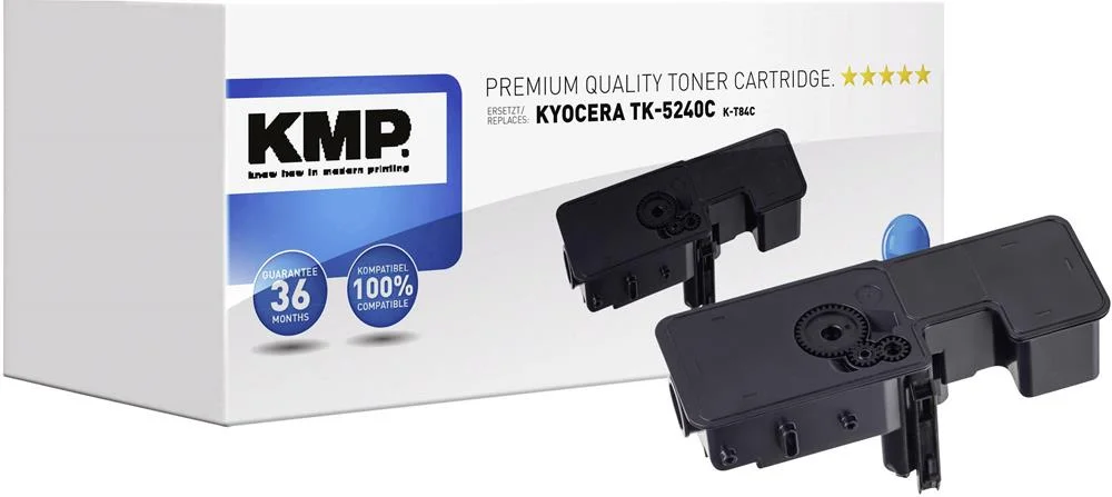 Kmp K-t84c Toner Ciano Compat&iacute;vel W. Kyocera Tk-5.
