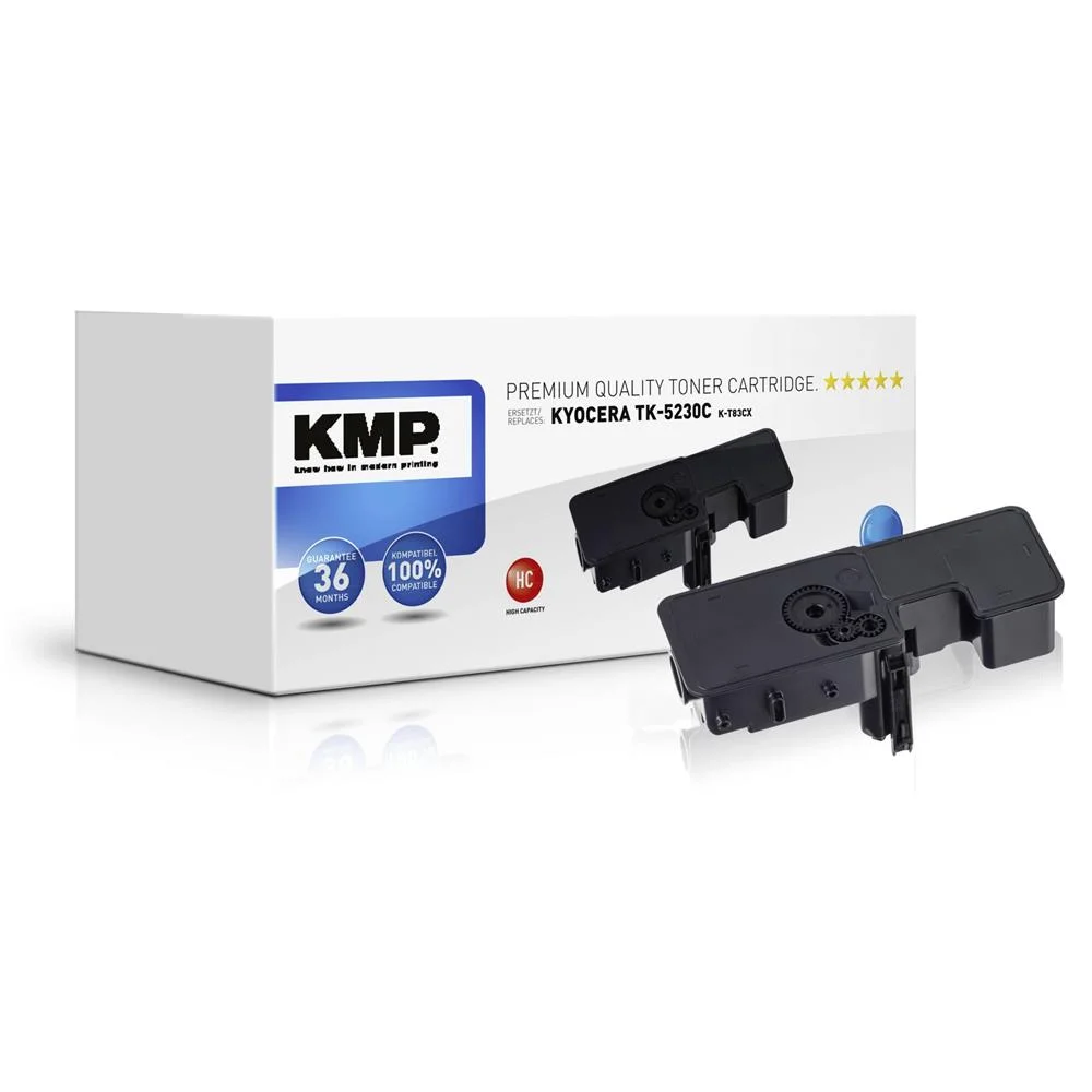 KMP K-T83CX Toner ciano compat&iacute;vel w. Kyocera TK-.