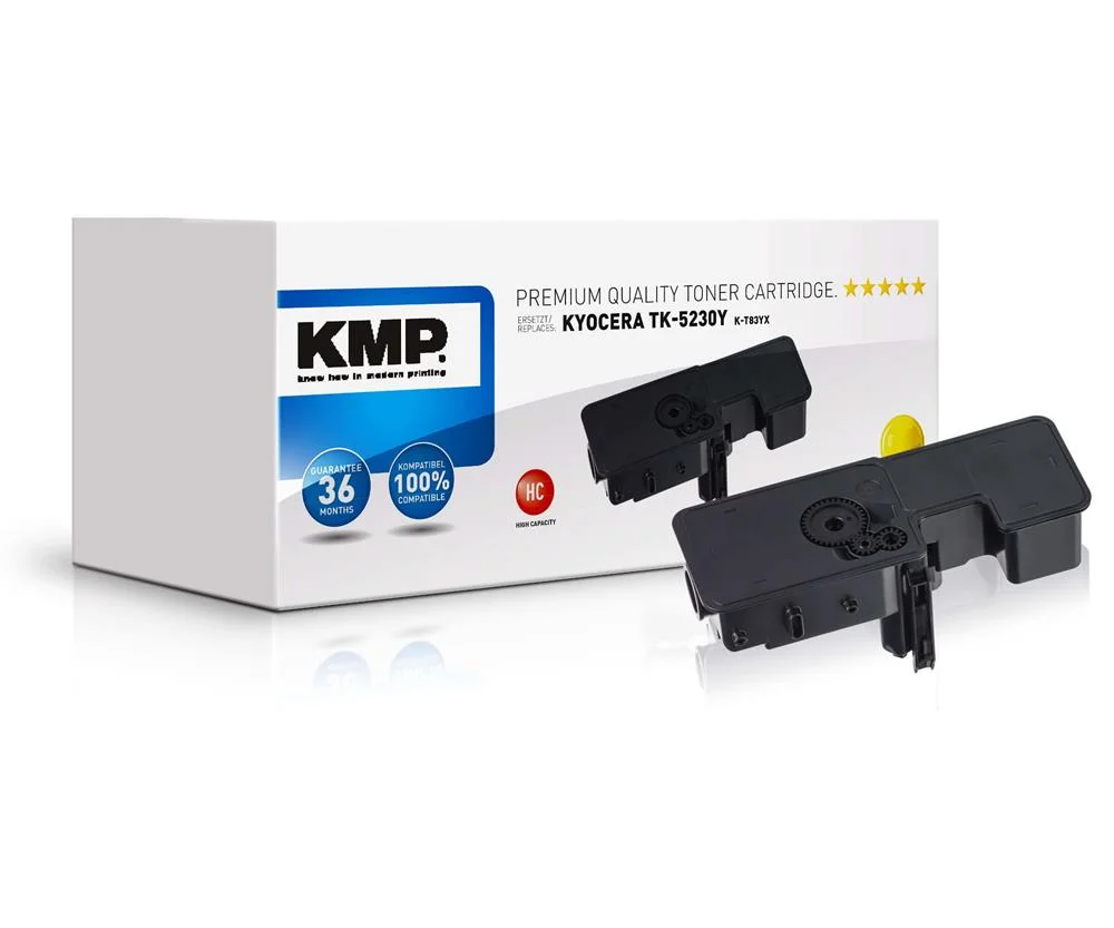 KMP K-T83YX Toner amarelo compat&iacute;vel w. Kyocera T.