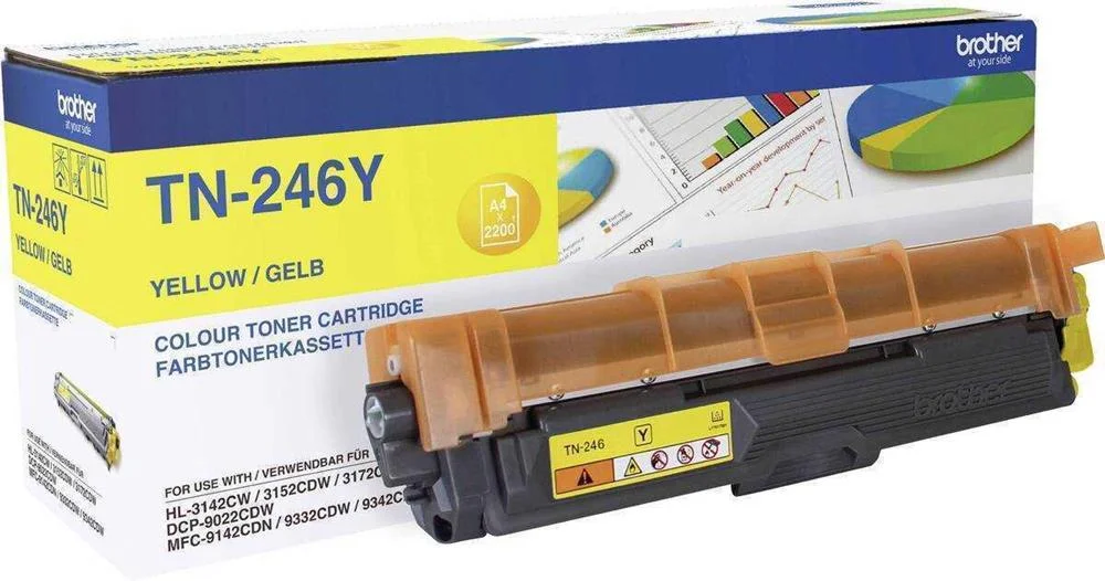 Toner Brother Tn-246 e Amarelo