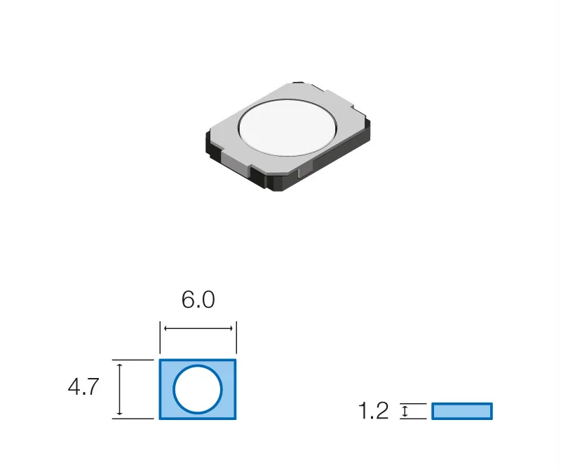 Pulsador de Tacto Smd