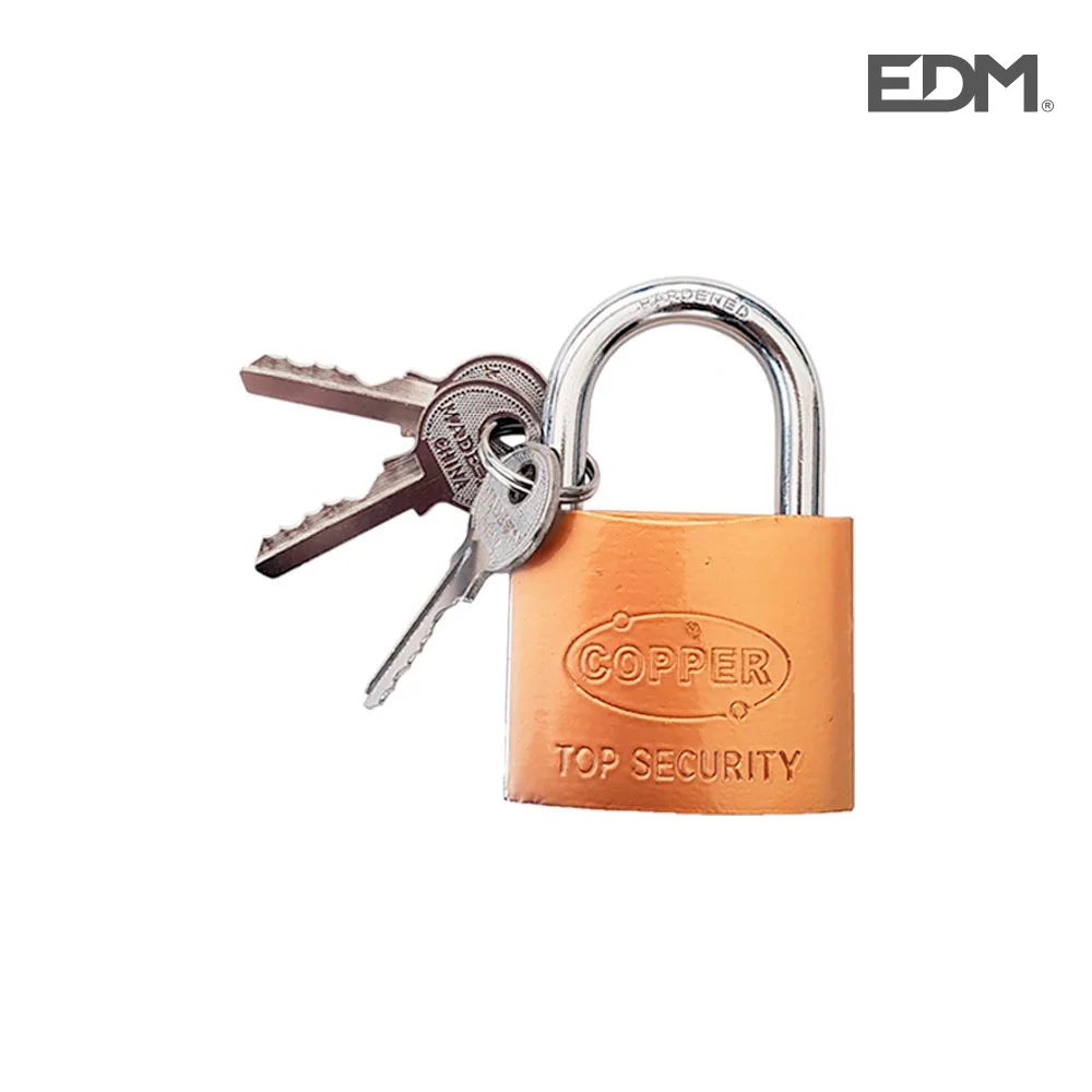 Cadeado 50mm 3 Chaves Basic Line Edm