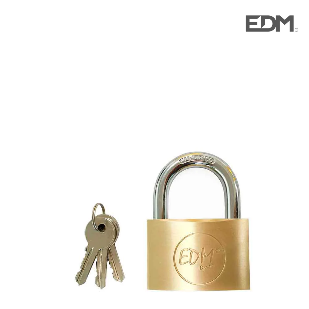 Cadeado em Latao Arco Normal 40x23mm em Blister