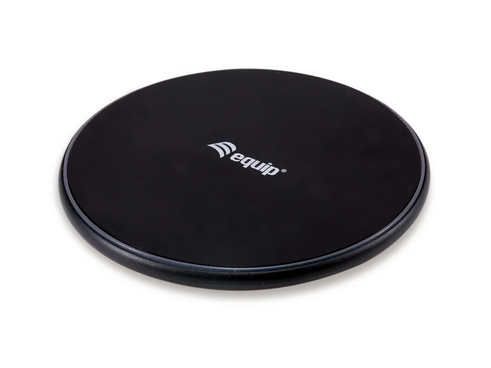Carregador de Indu&ccedil;&atilde;o Qi 10w Preto - Equip