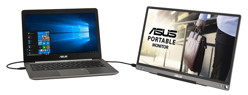 Asus Zenscreen Mb16ace 39.6 Cm (15.6 ) 1920 X 1080 Pixels Full Hd LED Grey