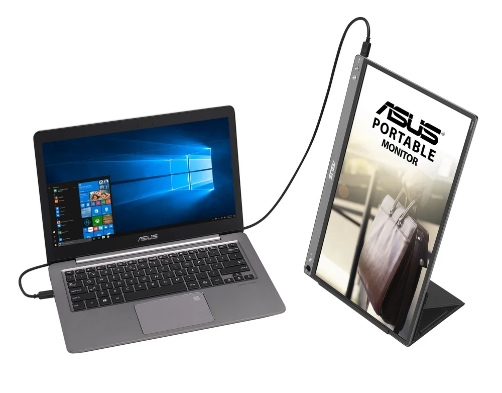 Asus Zenscreen Mb16ace 39.6 Cm (15.6 ) 1920 X 1080 Pixels Full Hd LED Grey