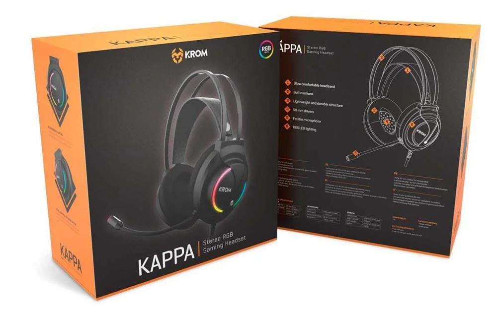 Auricular Gaming Krom Kappa Rgb