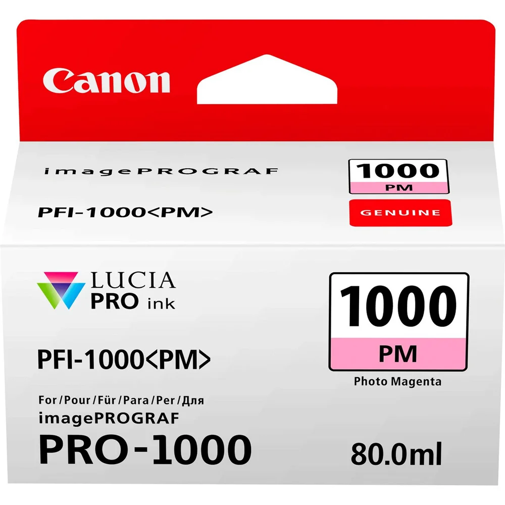 Canon Pfi-1000 Pm Fotograf&iacute;a Magenta