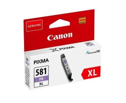 Canon Ink Cart. Cli-581xl Pb F?r Pixma Tr7550/8550/ Ts6150/6151/8150/8151/8152/ 9150/9155 Photo Blue