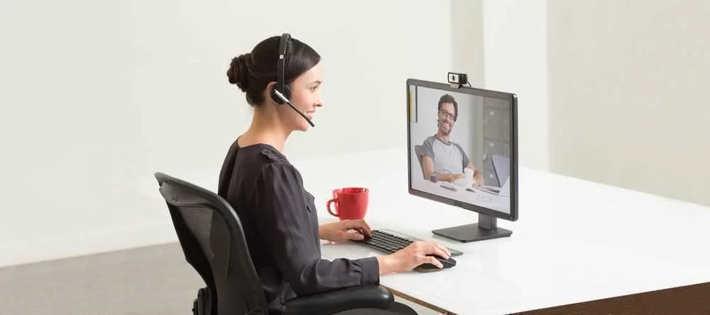 Auriculares Micro Logitech H820e Dual Wireless Ne.