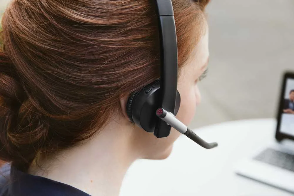 Auriculares Micro Logitech H820e Dual Wireless Ne.