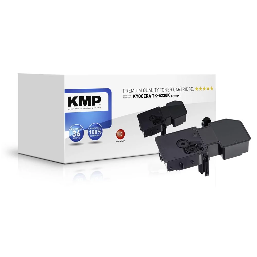 KMP K-T83BX Toner preto compat&iacute;vel w. Kyocera TK.