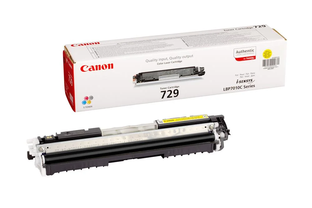Toner 729 Amarelo (1000 p&aacute;ginas) - CANON