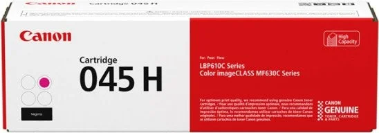 Canon Toner Cart. Crg 045 H M F?r Imageclass Lbp612/Mf632/ Mf634/ I-Sensys Lbp611/Lbp613/ Mf631/Mf63