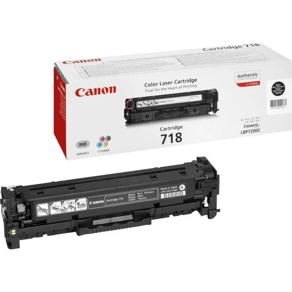 Canon Toner Cart. 718 Twinpack F?r Lbp7200/Lbp7200cdn// Mf8330/8350 Black (2662b005)