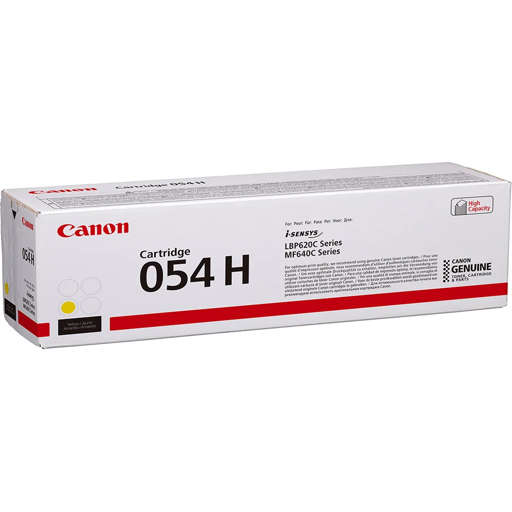 Canon Toner Cart. Crg 054h Yellow High Capacity (3025c002)