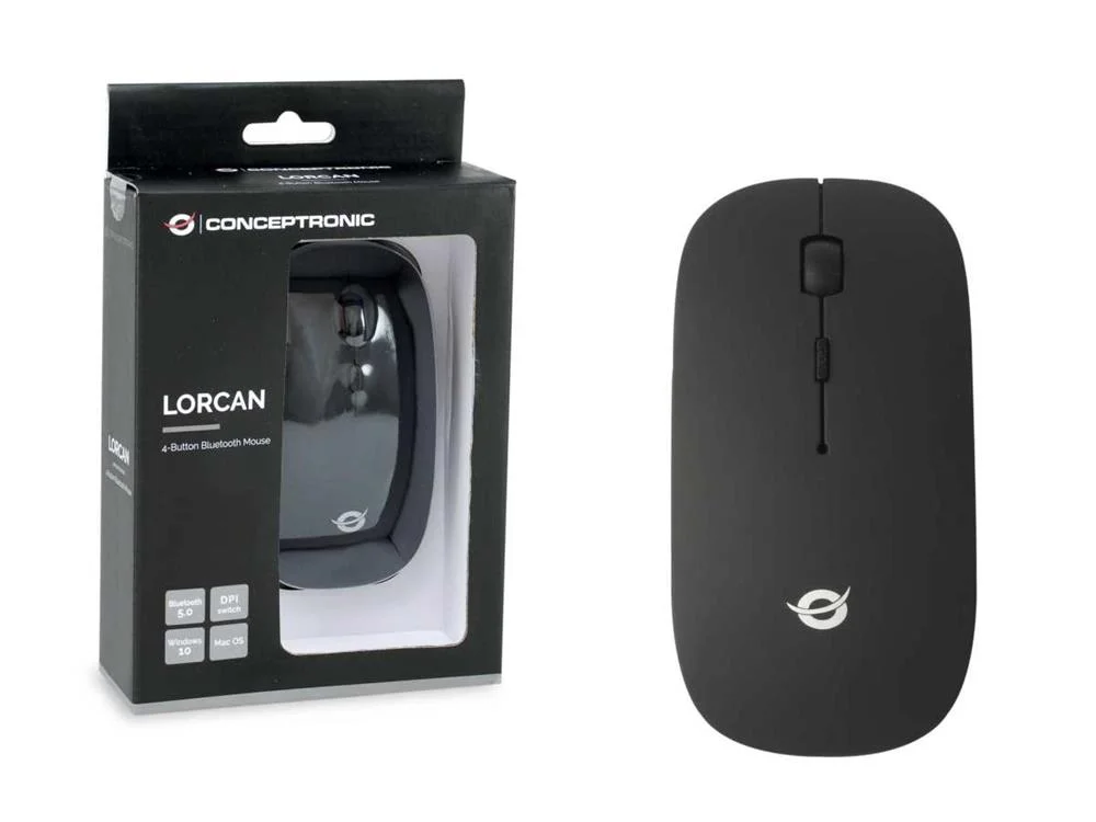 Rat&oacute;n Conceptronic 4 Botones Y Bluetooth