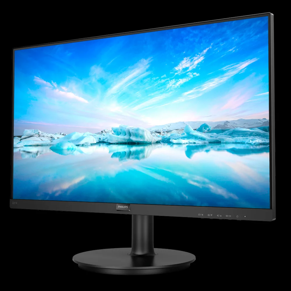 Monitor 21,5" 221v8a LED Fullhd Preto - Philips