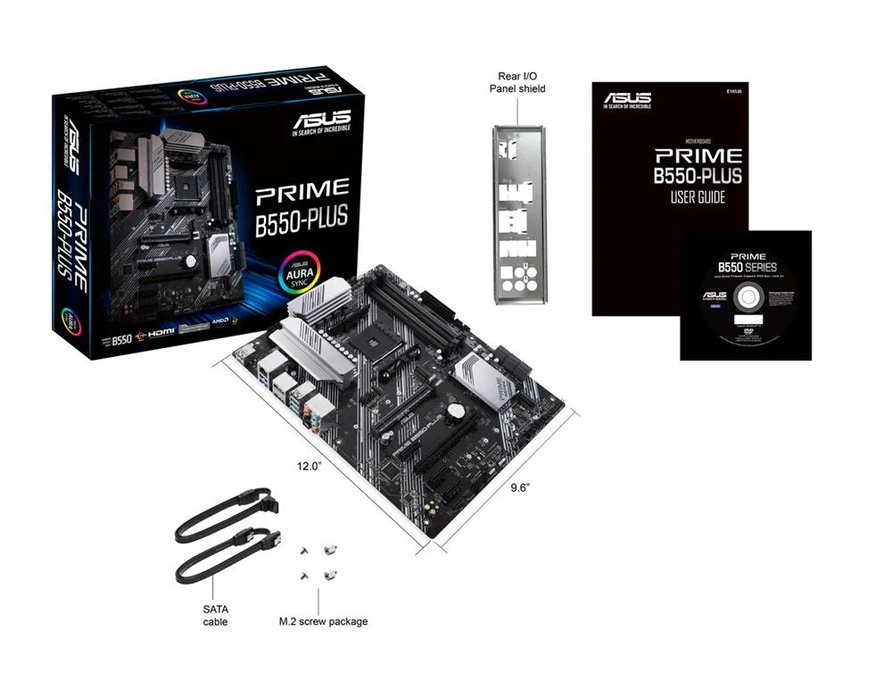 Motherboard Asus Prime B550-Plus - 90mb14u0-M0eay0