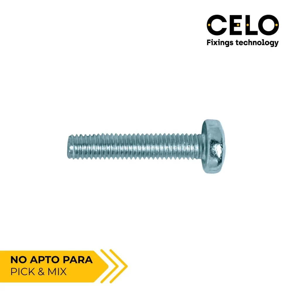 Caja 250 Parafuso Cabe&ccedil;a de Queijo Philips Din/Re.