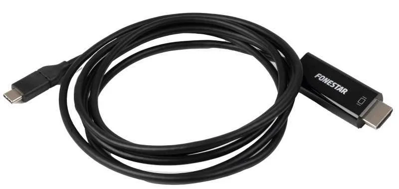 Adaptador Cabo Usb C a Hdmi. Hdmi 2.0. Resolu&ccedil;&atilde;o Uhd 4k@60hz. Usb 3.1.