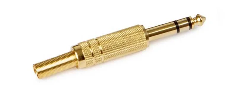 Conector jack 63 mm