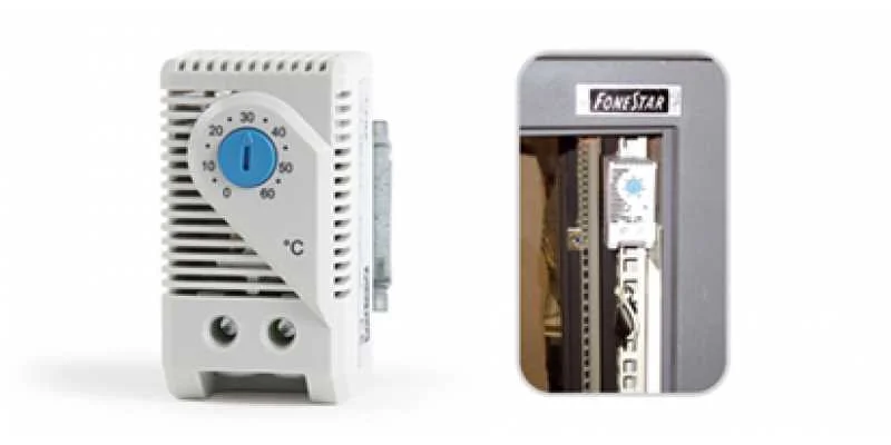 Termostato P/ Bastidores Rack 19" - Fonestar