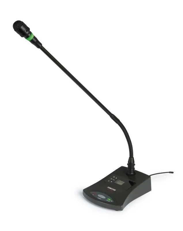 Microfone Sem Fios de Mesa Uhf. 32 Frequ&ecirc;ncias Selecion&aacute;veis 570-582 Mhz.
