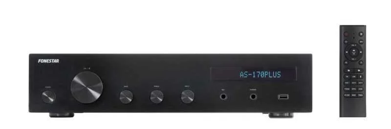 Amplificador Est&eacute;reo Bluetooth/Usb/Fm