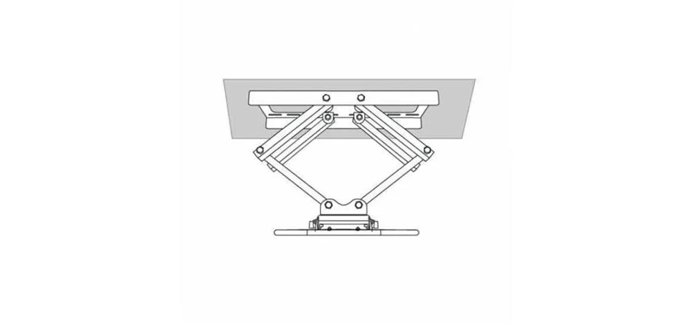 Mueble Tv Con dos Brazos Articulados
